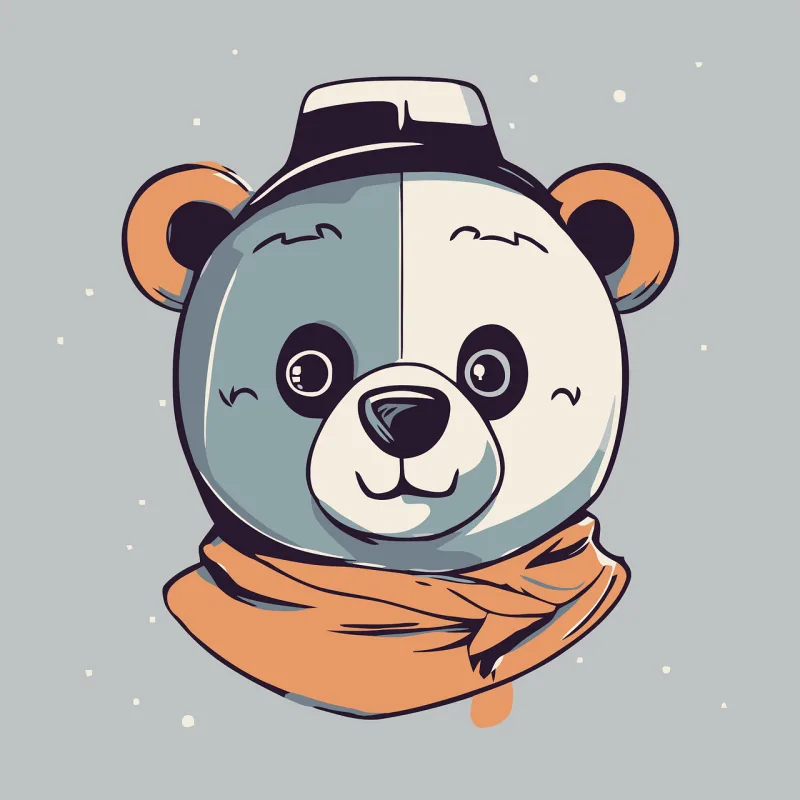 Ai generated Bear Nature Stickdatei – Tiere