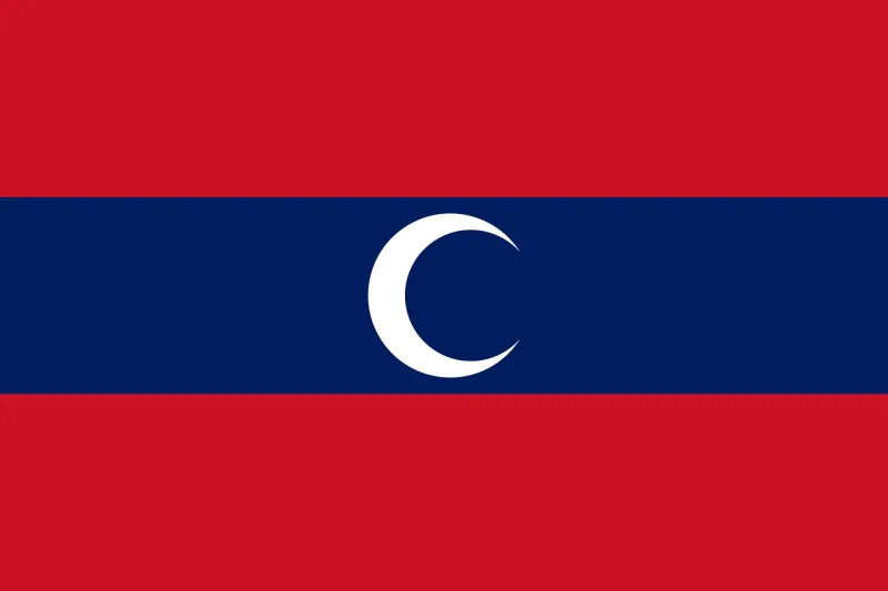 Albanian Flag Muslim Stickdatei – Natur