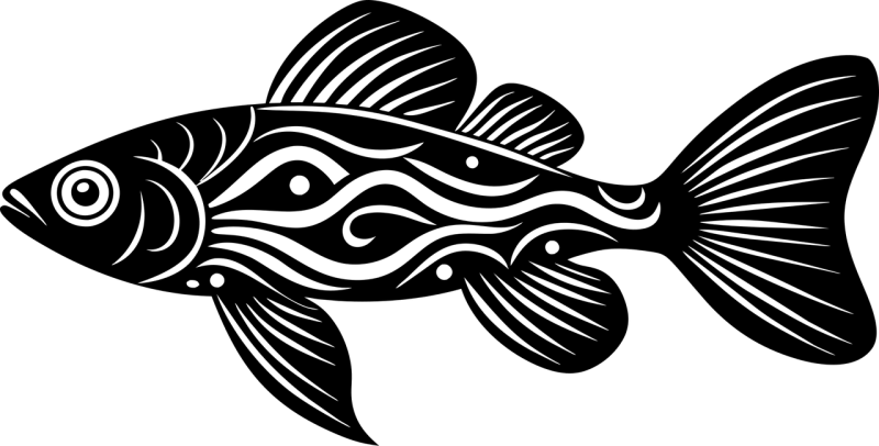 Ai generated Fish Aquatic Stickdatei – Sport