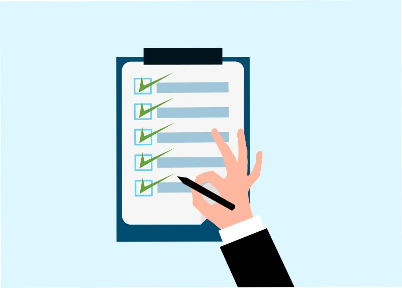 Checklist To-do list Tasks Stickdatei – Musik