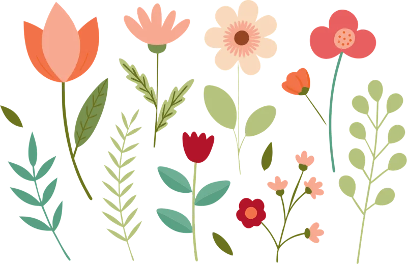 Ai generated Flowers Flower background Stickdatei – Blumen
