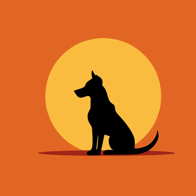 Dog Nature Puppy Stickdatei – Tiere