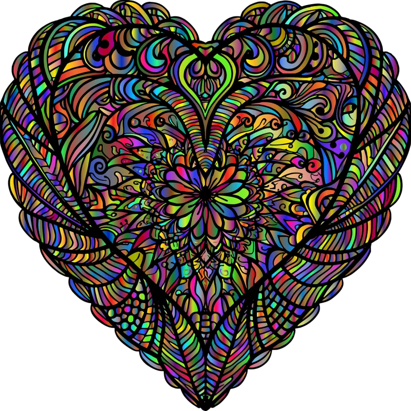 Heart Love Romance Stickdatei – Herzen & Liebe