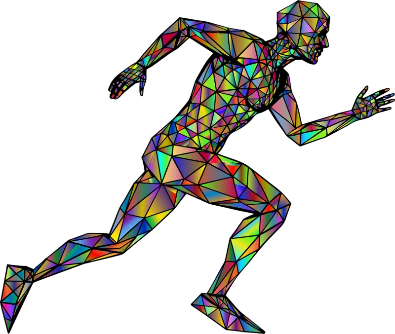 Man Running Sports Stickdatei – Sport