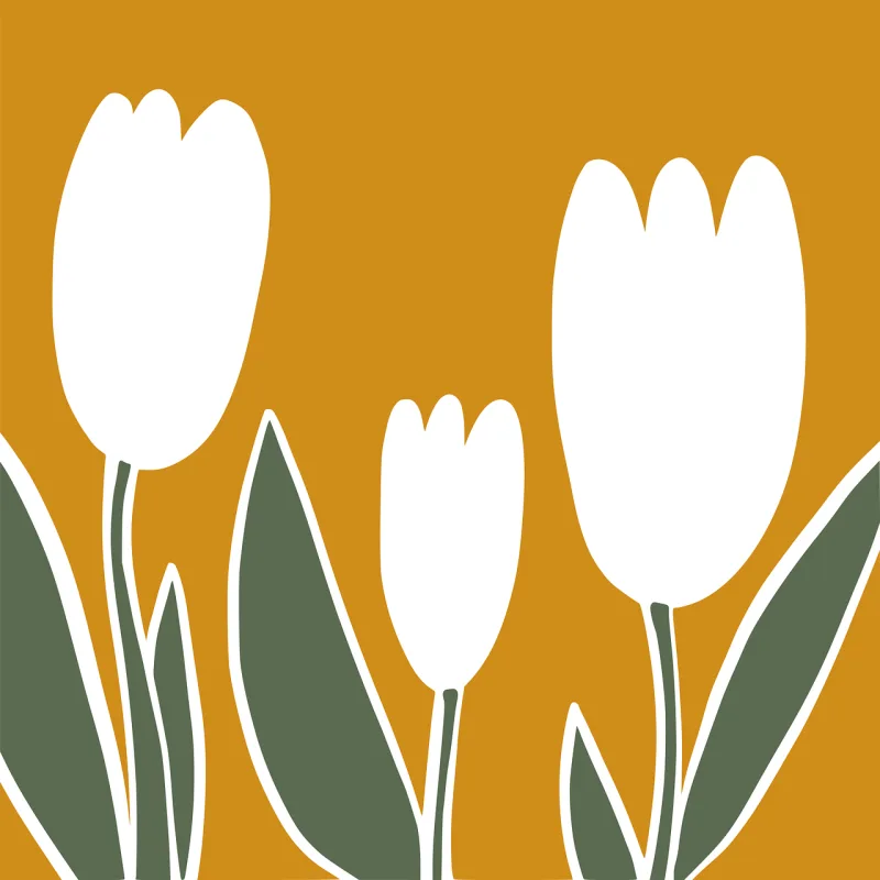 Tulip Flower Plant Stickdatei – Blumen