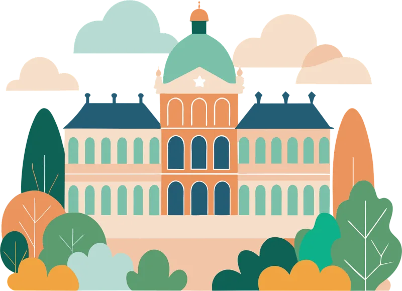 Castle Building History Stickdatei – Kinder