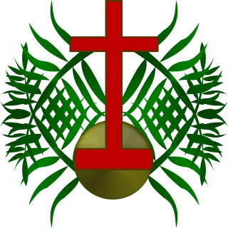 Palm Sunday Logo Stickdatei