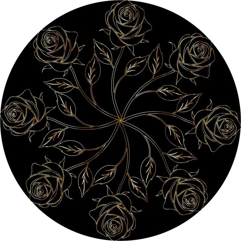 Rose Flower Beautiful flowers Stickdatei – Blumen