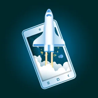 Launch Rocket Technology Stickdatei