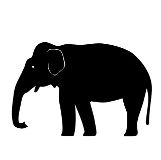Elephant Nature Asian Stickdatei