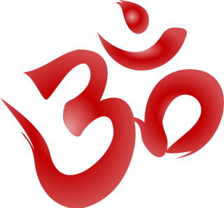 Calligraphy Aum Om Stickdatei