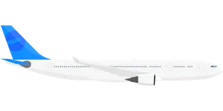 Airliner Airplane Flying Stickdatei