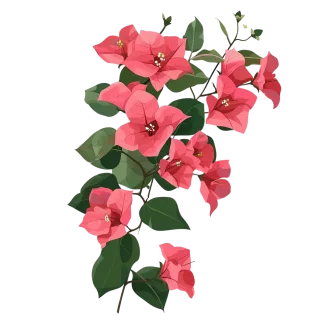 Mix flower Vector artwork Floral design Stickdatei