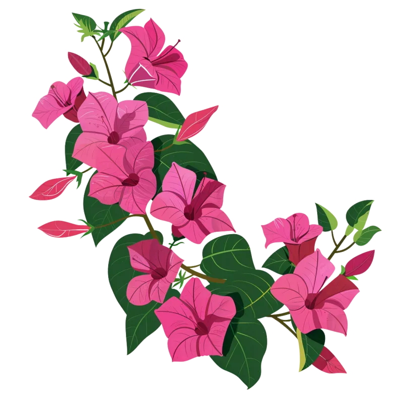 Mix flower Vector artwork Floral design Stickdatei – Blumen