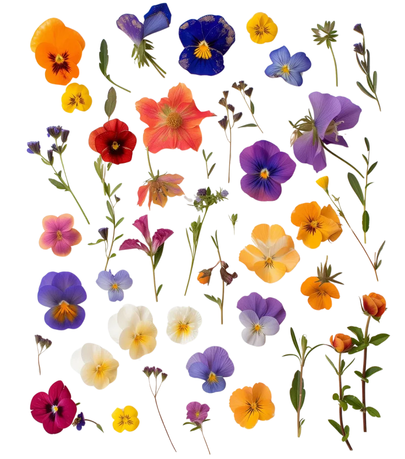 Mix flower Vector artwork Floral design Stickdatei – Blumen