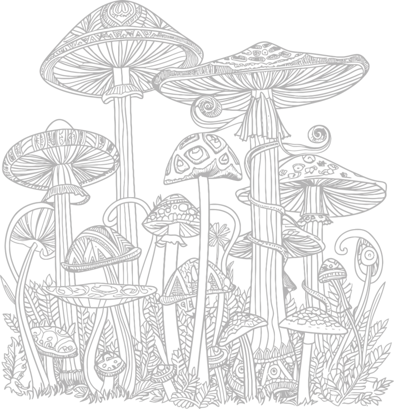 Ai generated Mushrooms Fungus Stickdatei – Natur