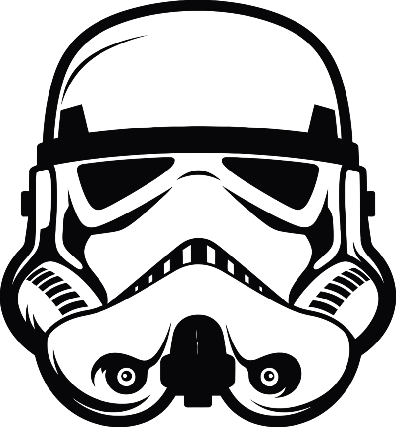 Ai generated Star wars Character Stickdatei – Weihnachten