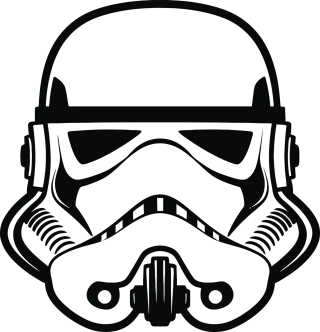 Ai generated Star wars Character Stickdatei