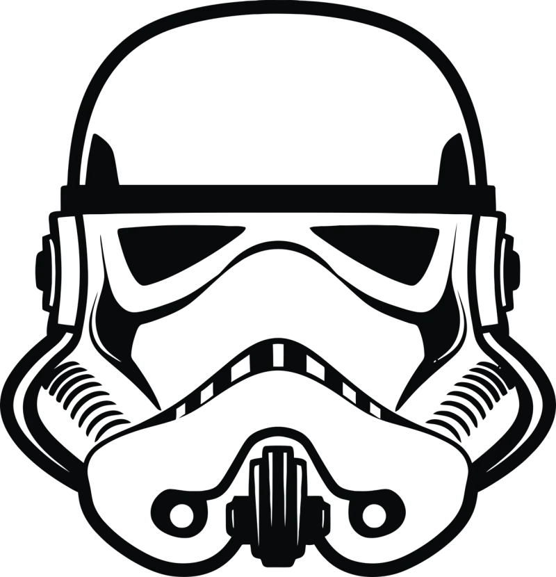 Ai generated Star wars Character Stickdatei – Weihnachten