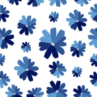 Pattern Seamless Repeat Stickdatei – Blumen