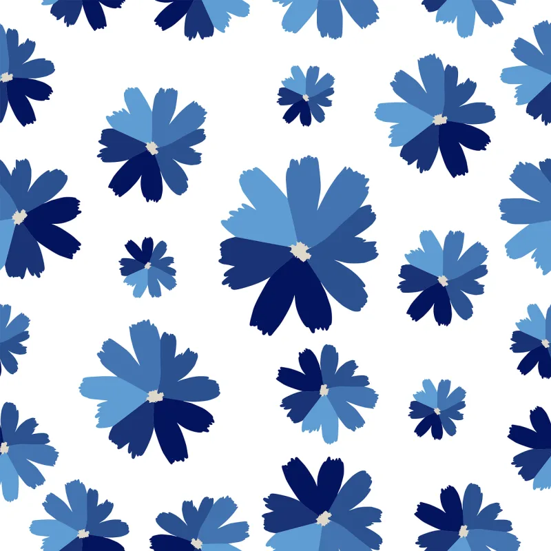 Pattern Seamless Repeat Stickdatei – Blumen