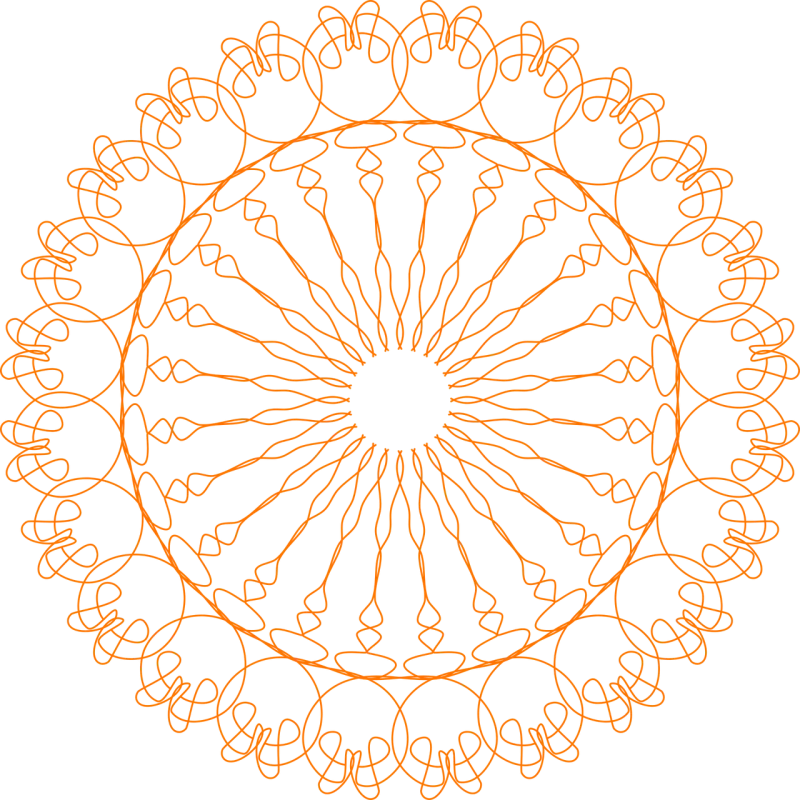 Mandala Decorative Ornamental Stickdatei – Weihnachten