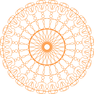Mandala Decorative Ornamental Stickdatei