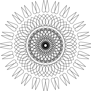 Mandala Decorative Ornamental Stickdatei