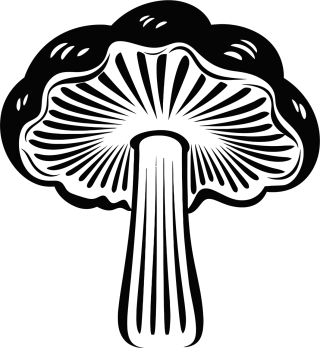 Ai generated Mushroom Plant Stickdatei