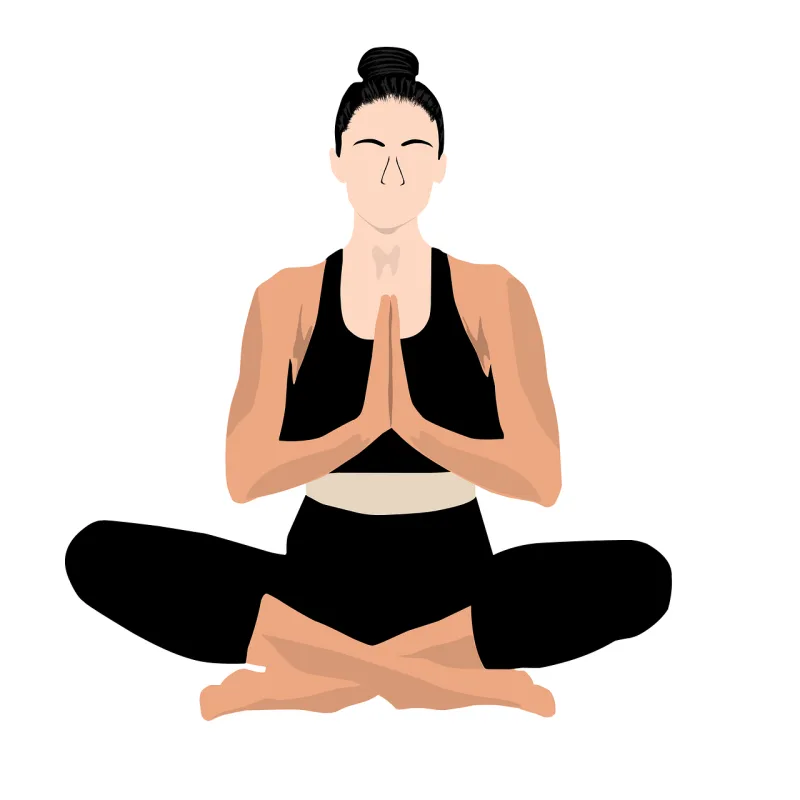 Yoga Activity Art Stickdatei – Sport