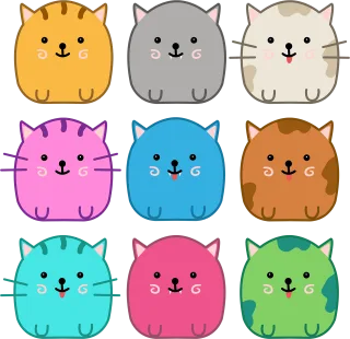 Cats Animals Kitten Stickdatei