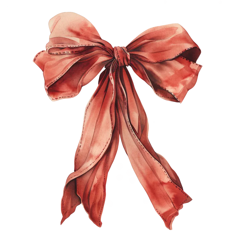 Ribbon Satin Transparent Stickdatei – Weihnachten