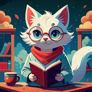 Ai generated Animal Cat Stickdatei