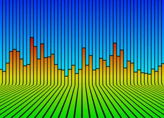 Equalizer Music Sound Stickdatei
