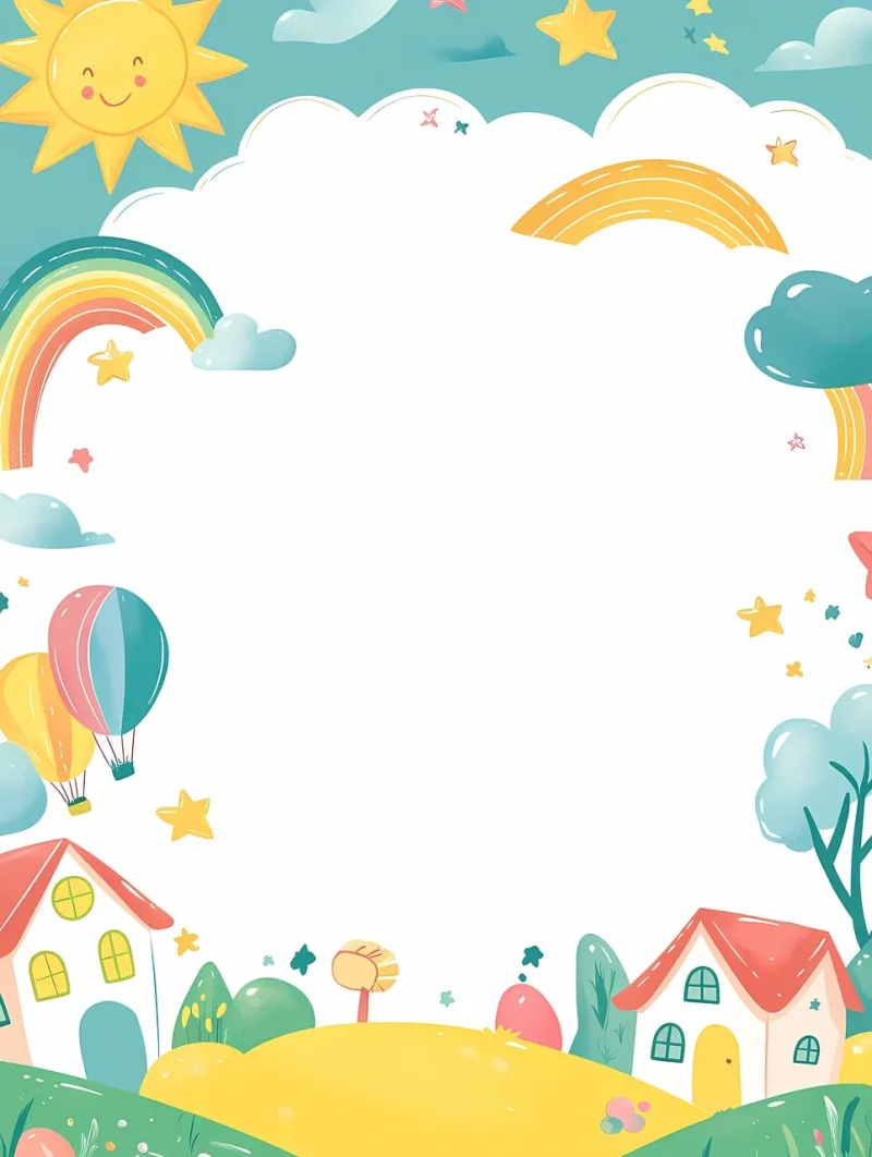 Ai generated Landscape Cartoon Stickdatei – Fahrzeuge