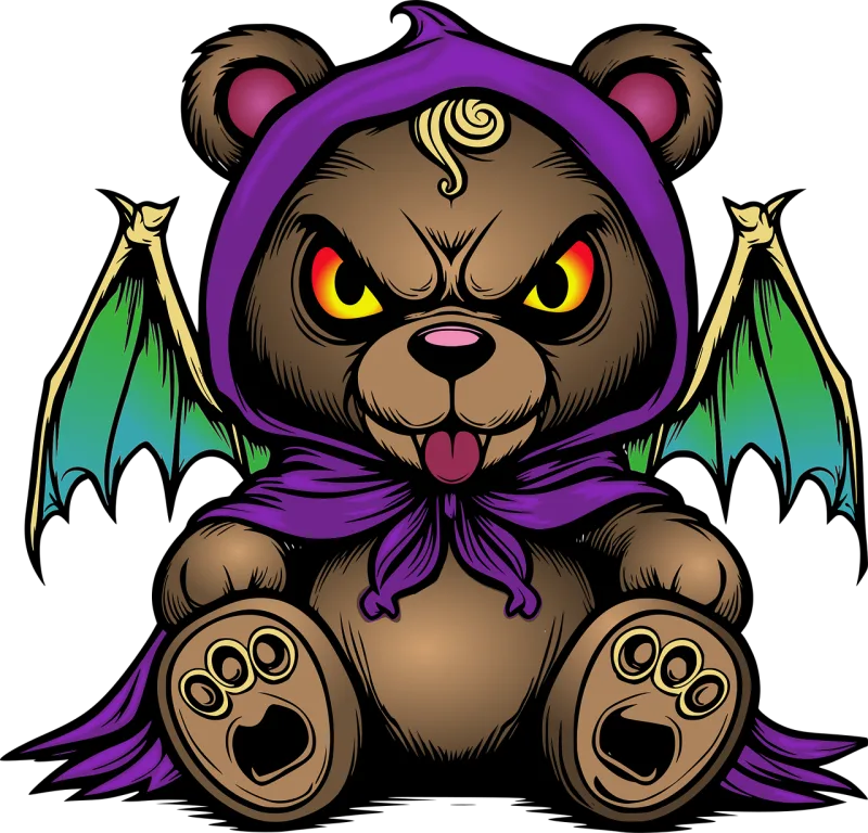 Evil Halloween Scary Stickdatei – Tiere