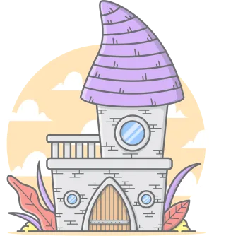 Castle Palace Kingdom Stickdatei