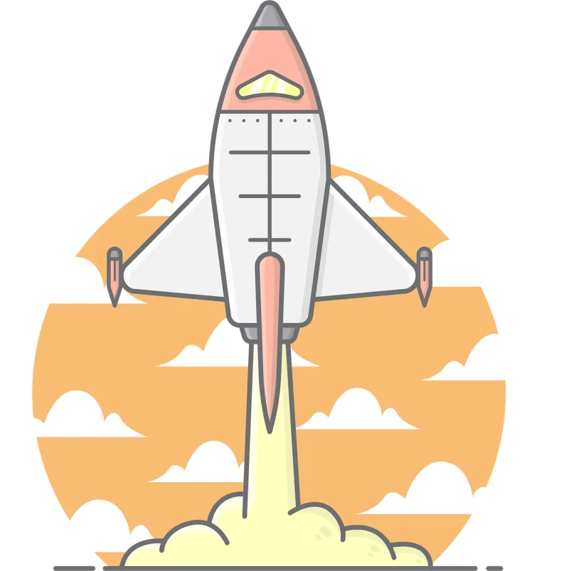 Space Spaceship Rocket Stickdatei – Kinder