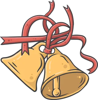 Golden Bells Gold Stickdatei