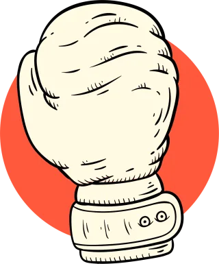 Boxing Gloves Fight Stickdatei