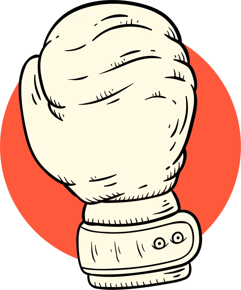 Boxing Gloves Fight Stickdatei – Sport