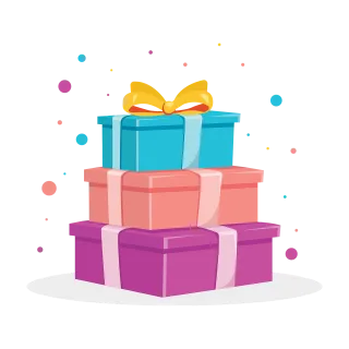 Gifts Box Present Stickdatei