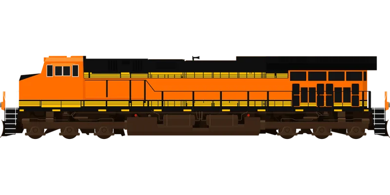 Locomotive Train Freight Stickdatei – Fahrzeuge