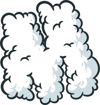 Font Letter M Stickdatei