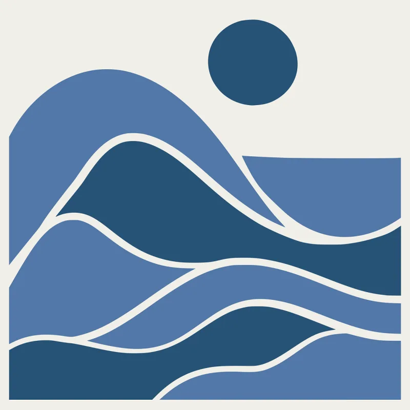 Ocean Sea Water Stickdatei – Natur