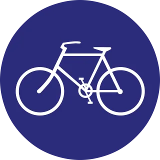 Bicycles Sign Bike Stickdatei