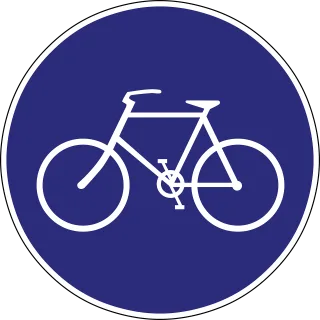 Bicycles Sign Bike Stickdatei
