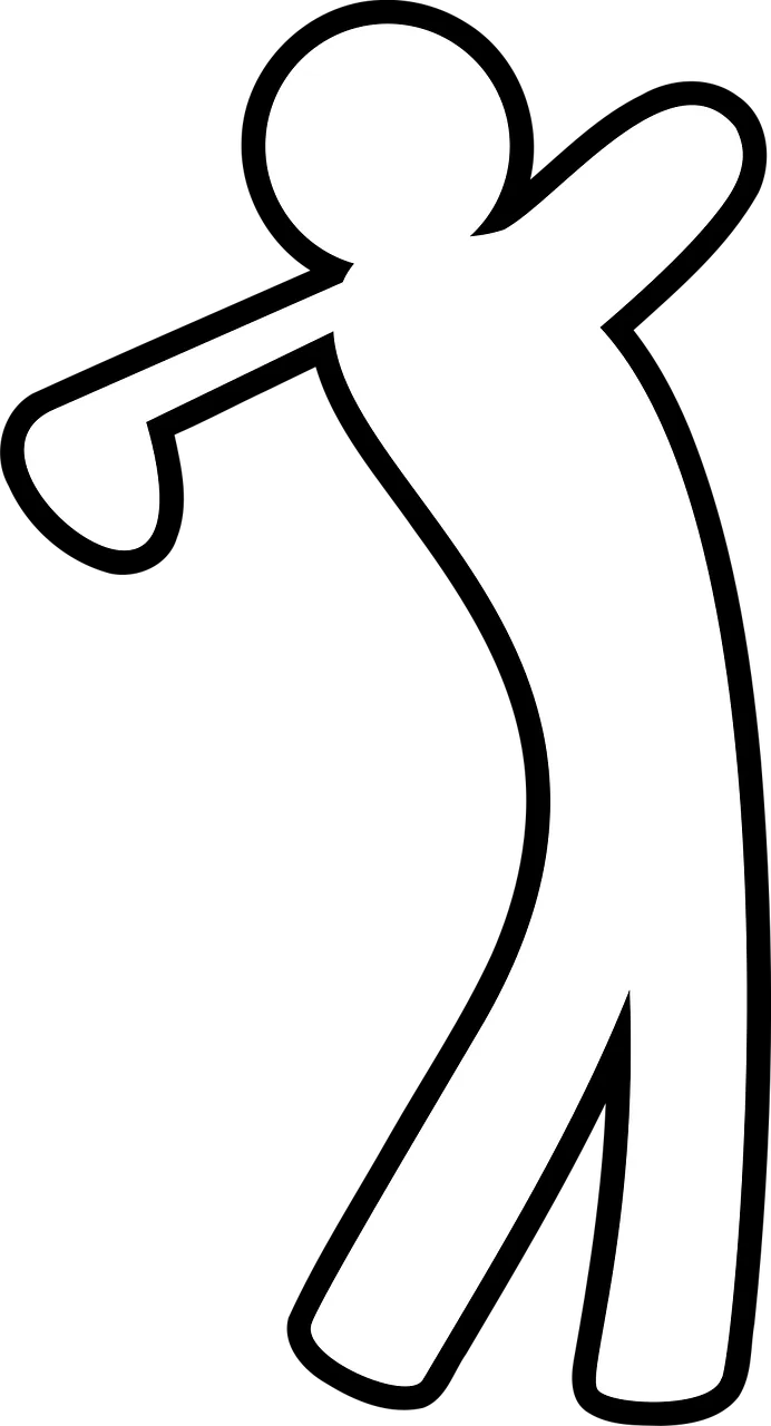Golfer Golf Golf player Stickdatei – Sport
