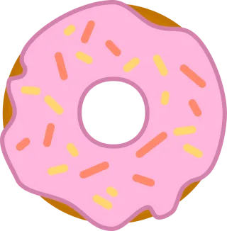 Donut Doughnut Glazed Stickdatei