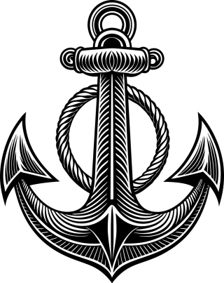 Ai generated Anchor Ship Stickdatei – Fahrzeuge